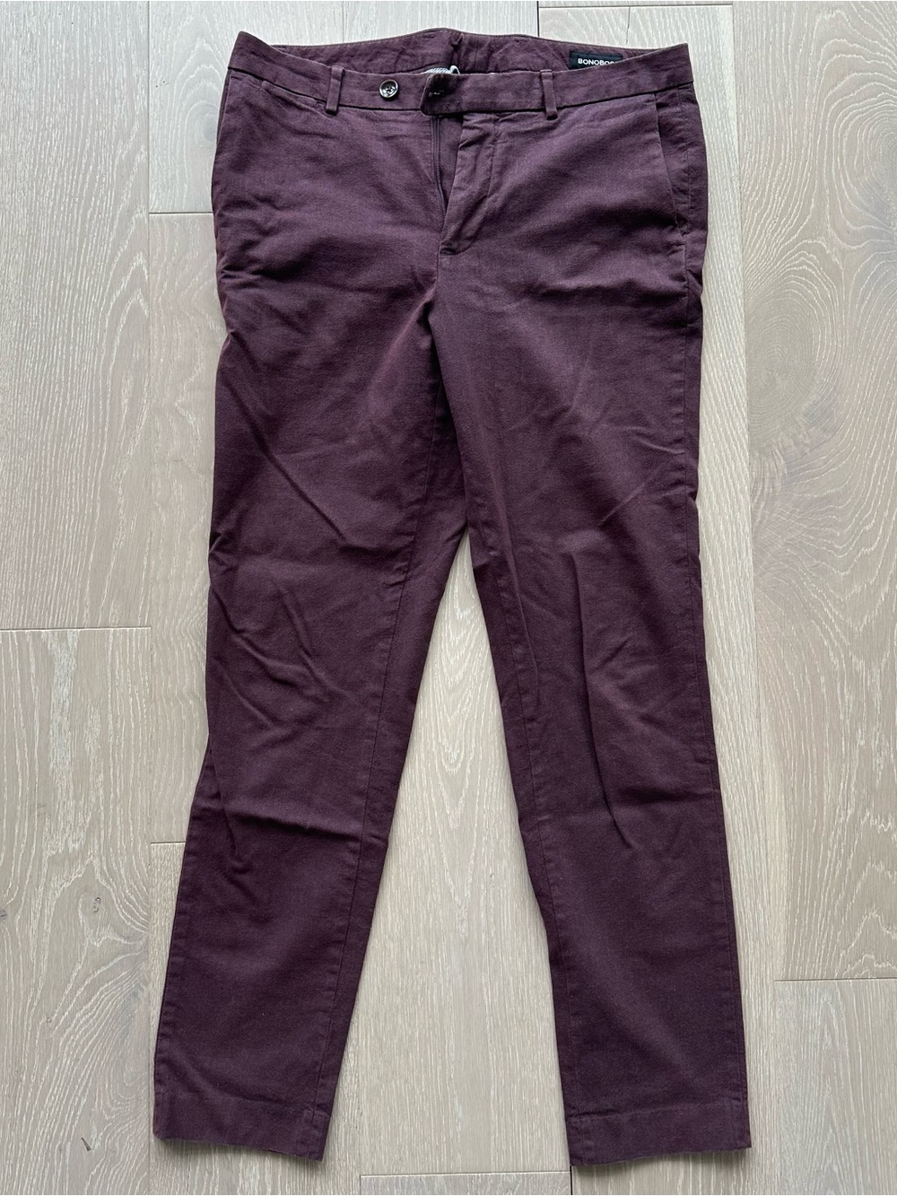 Bonobos Mens Chino Pants - Deep Wine